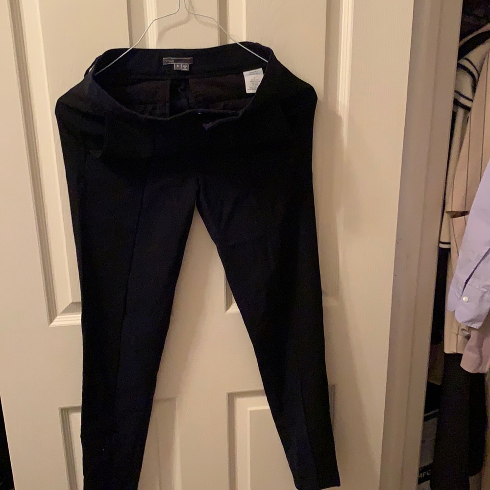 Vince 100%wool pants navy and black